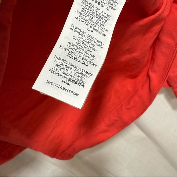 Sweaty Betty Nomad Pullover Jacket In Tulip Red Size 4 - Picture 7 of 7